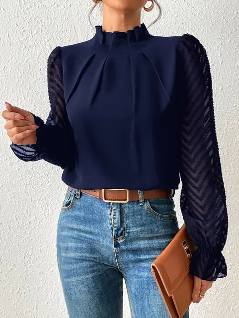Elegant Long-Sleeve Top