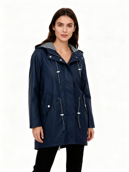 Weatherproof Coat with Hood