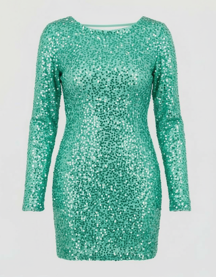 Cocktail Dress with Open Back
