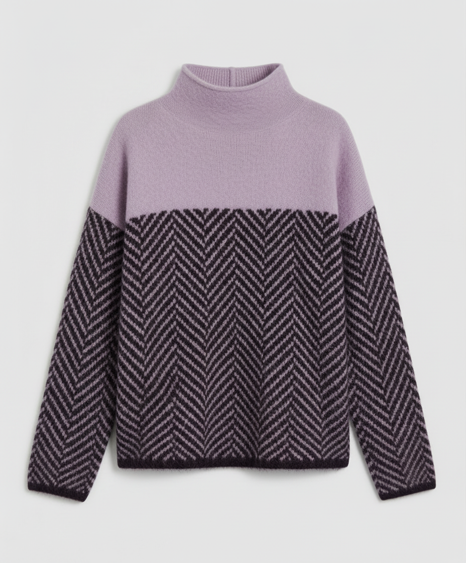 Sweater - Soft Elegant Turtleneck Sweater