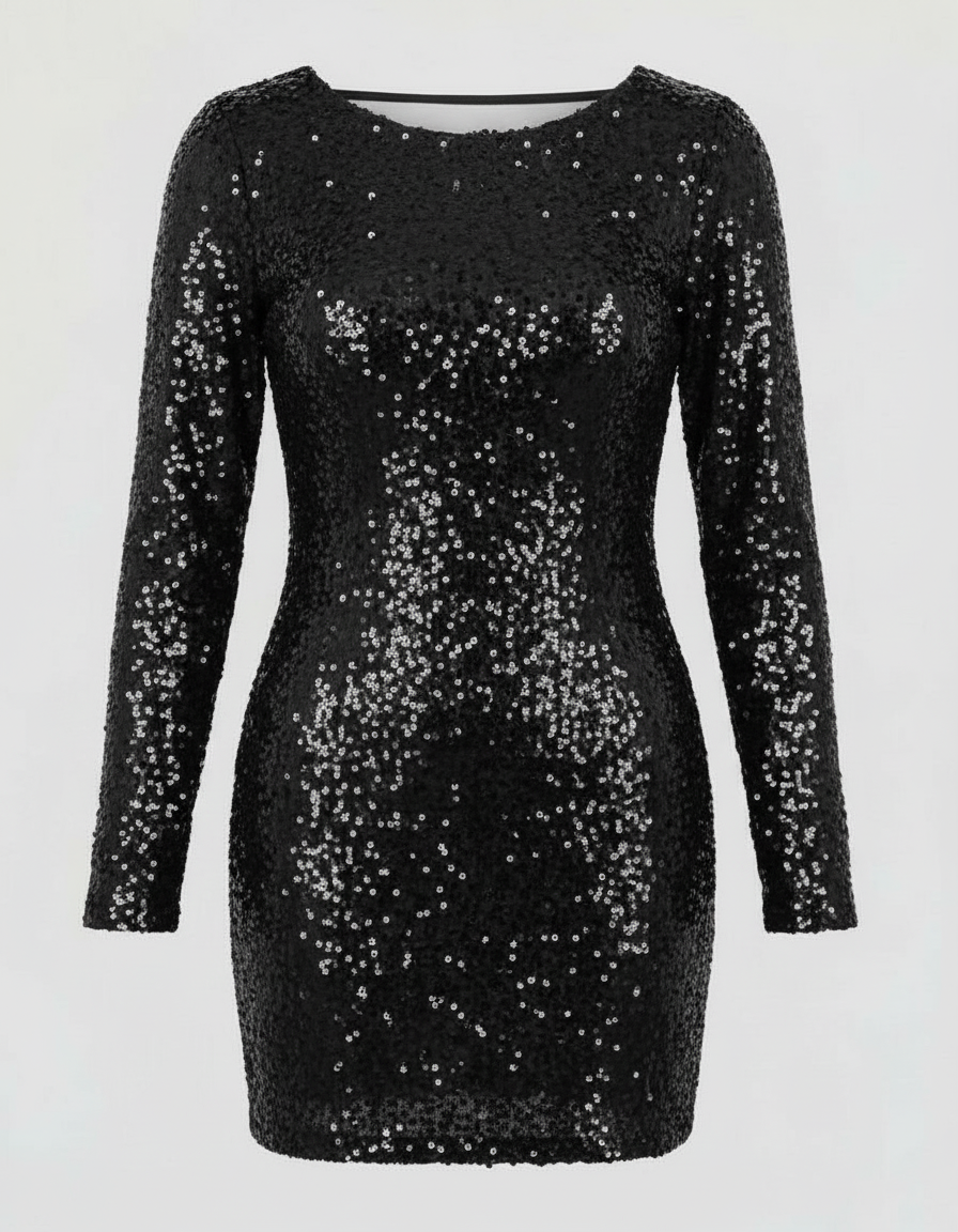 Cocktail Dress with Open Back