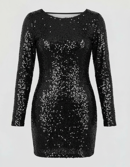 Cocktail Dress with Open Back
