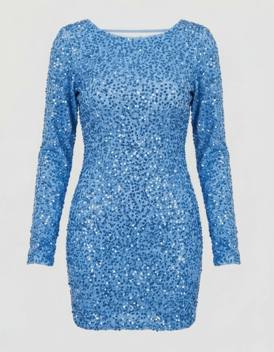 Cocktail Dress with Open Back