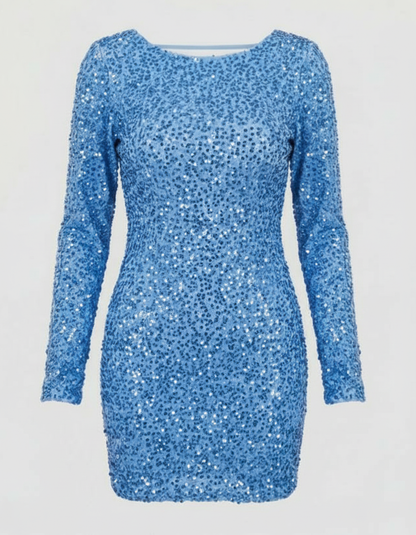 Cocktail Dress with Open Back