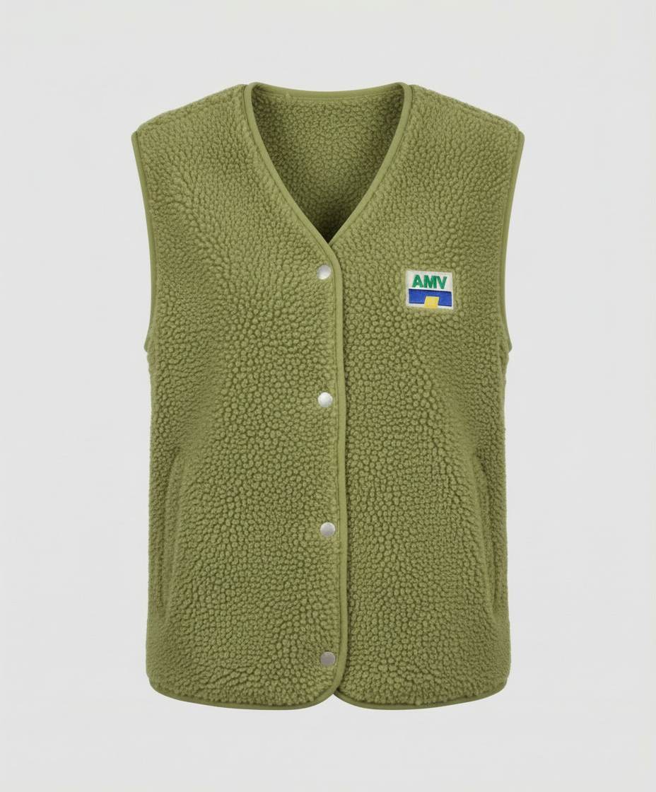 Women's Vest with Simple Button Closure