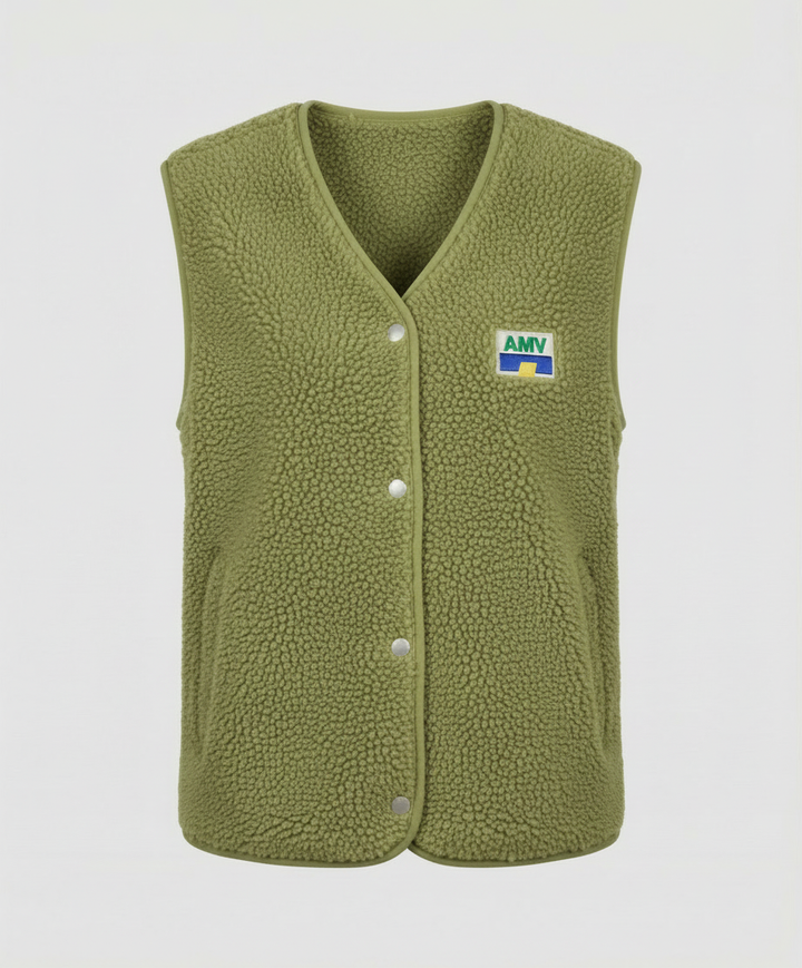 Women's Vest with Simple Button Closure