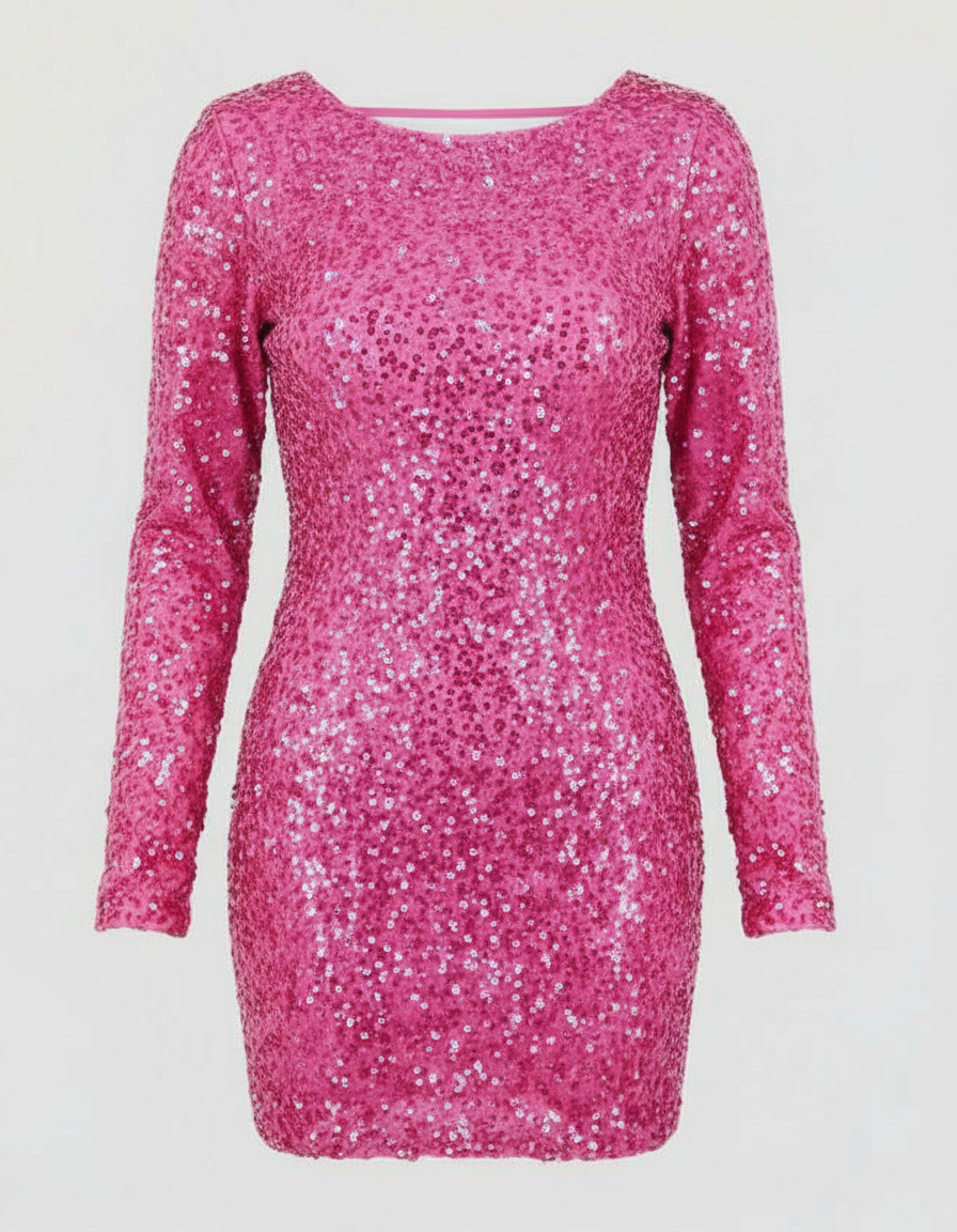 Cocktail Dress with Open Back