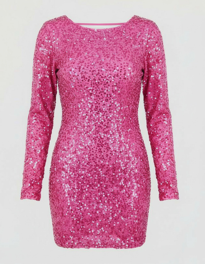 Cocktail Dress with Open Back
