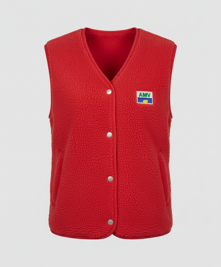Women's Vest with Simple Button Closure