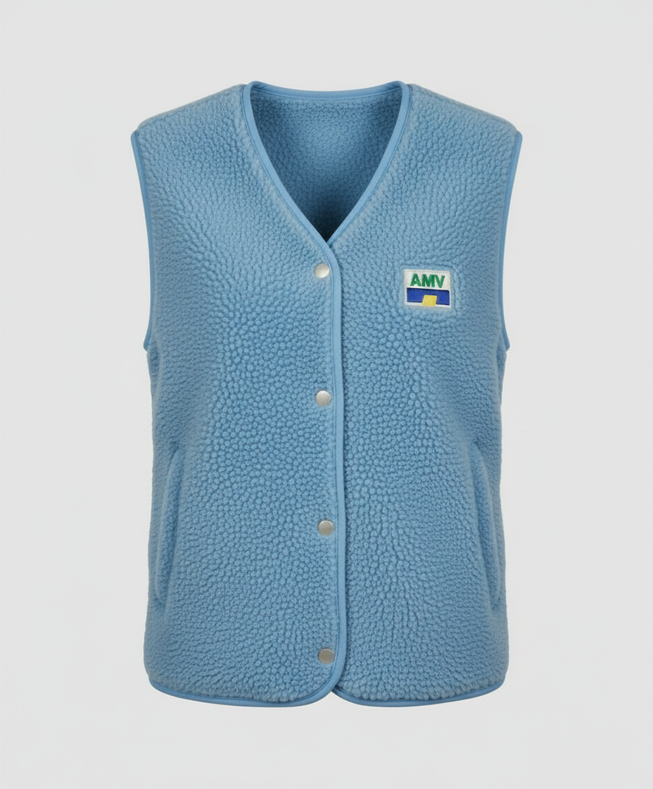 Women's Vest with Simple Button Closure