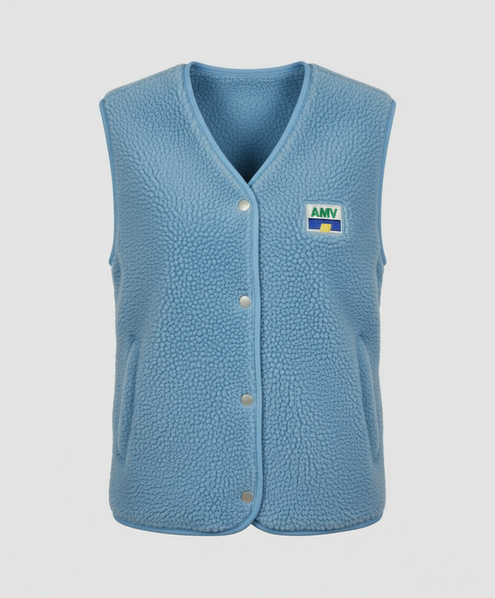 Women's Vest with Simple Button Closure
