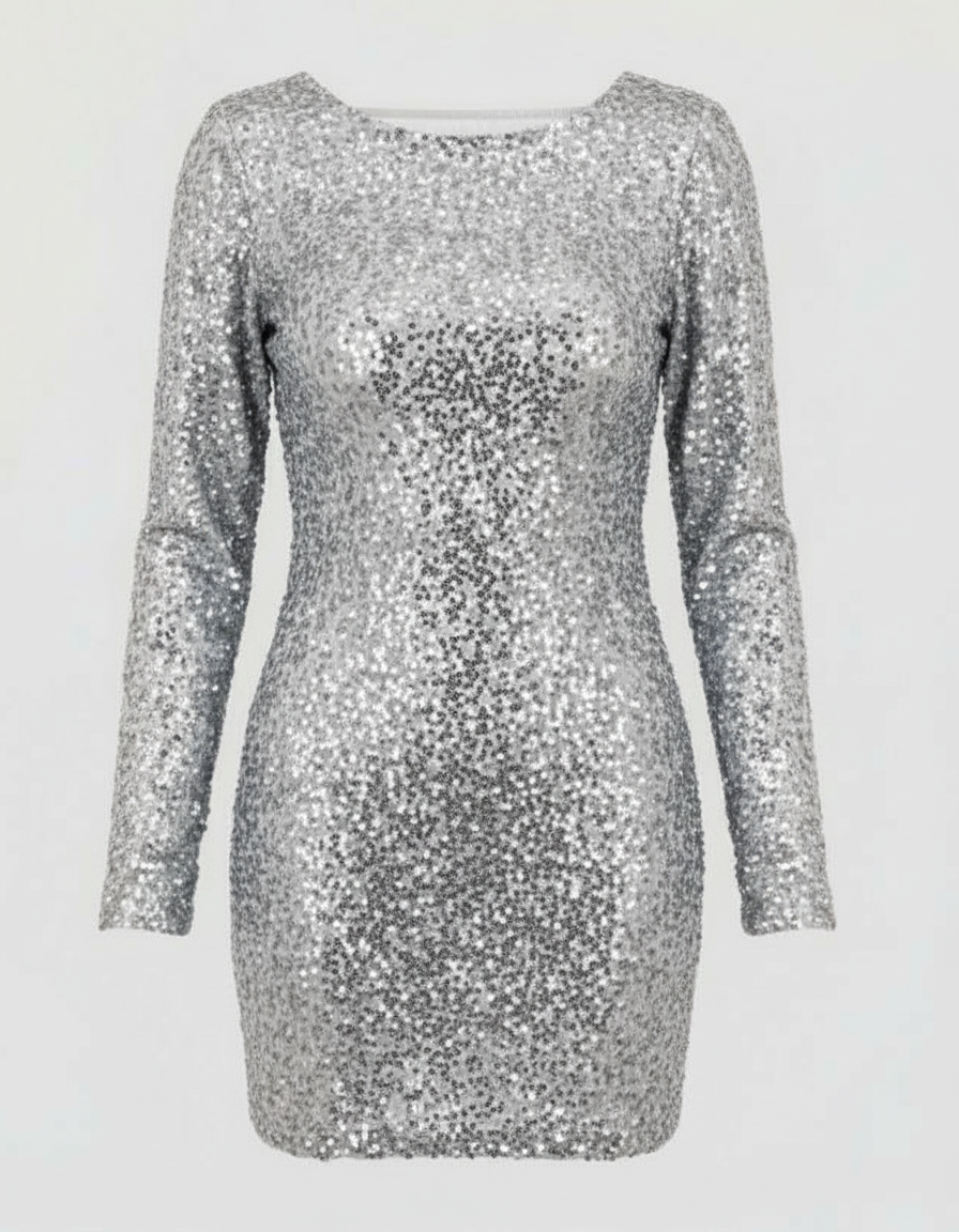 Cocktail Dress with Open Back