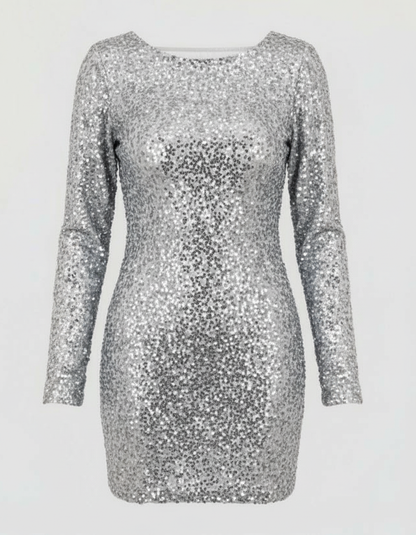 Cocktail Dress with Open Back