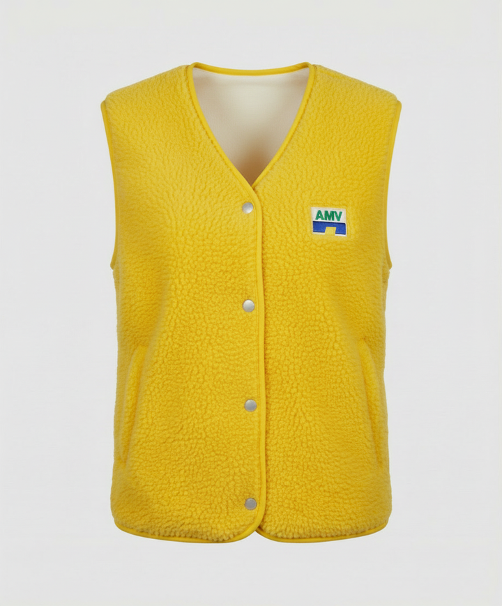 Women's Vest with Simple Button Closure