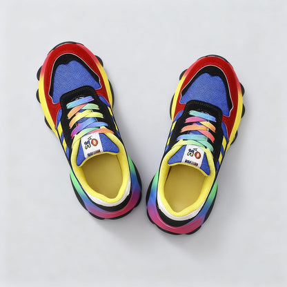 Women's Orthopedic Shoes - Rainbow, Ultralight, Shock-Absorbing, Arch Support, Wide Toe Box