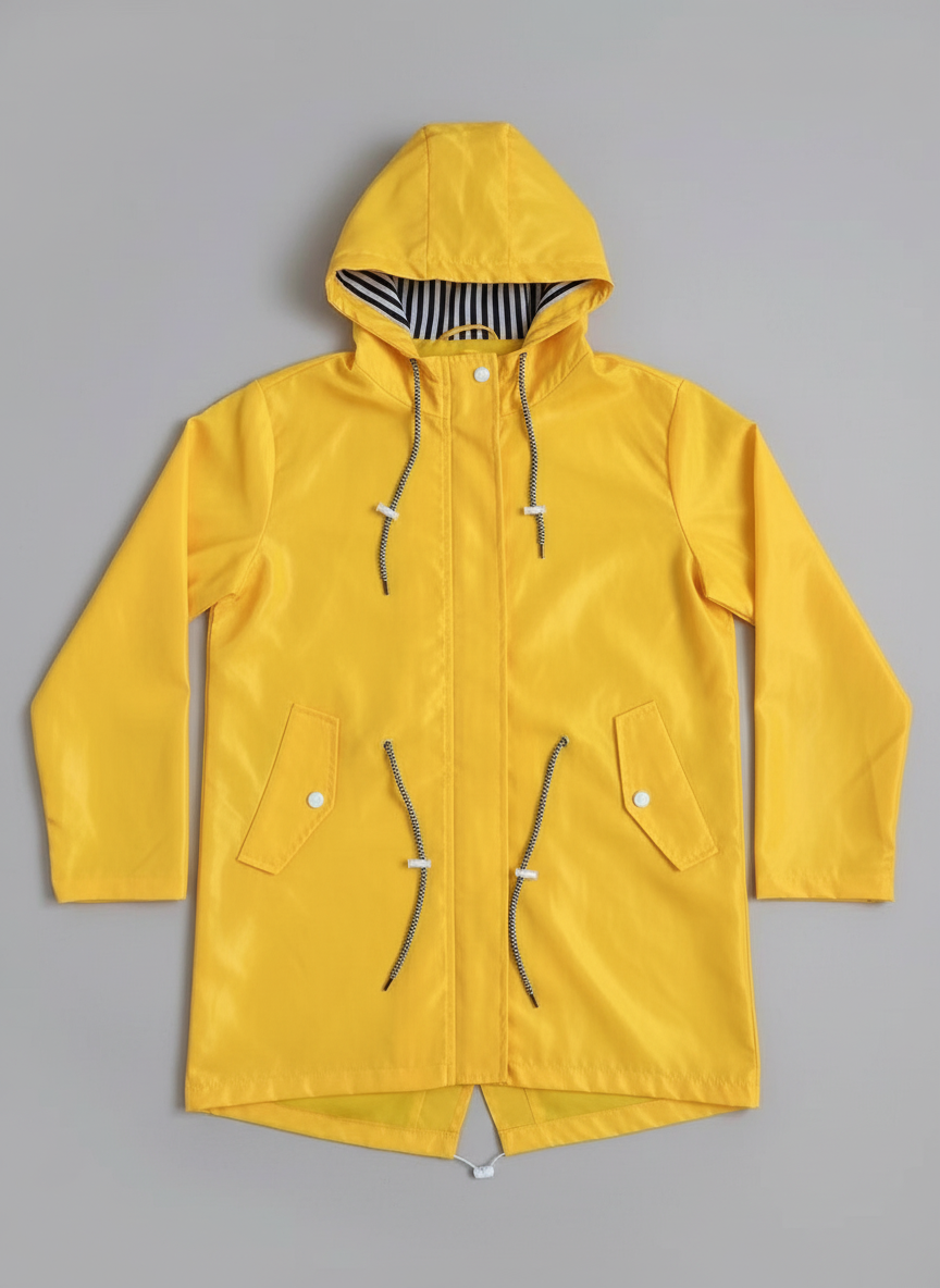 Weatherproof Coat with Hood