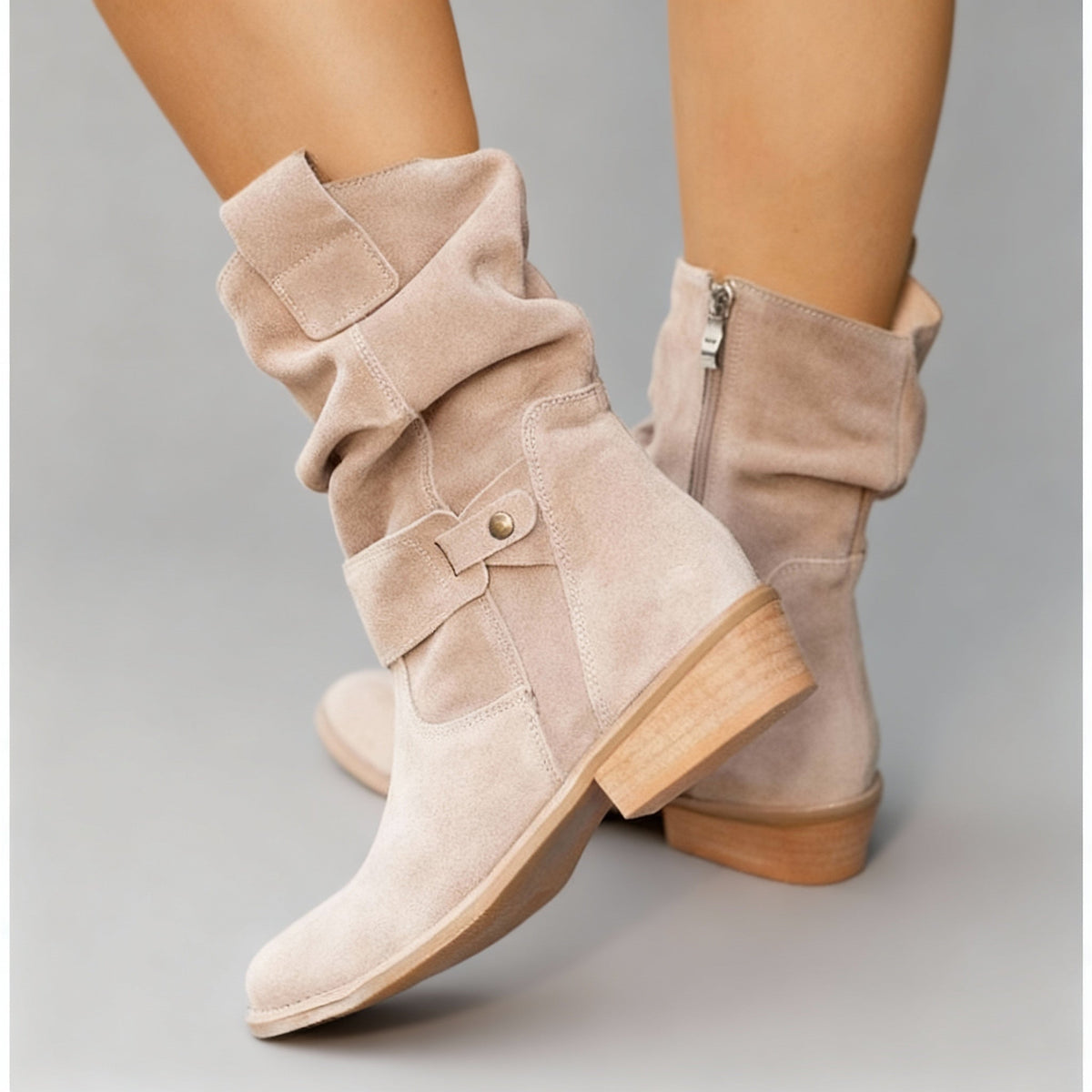 Women's Orthopedic Ankle Boots with Comfort & Easy Entry