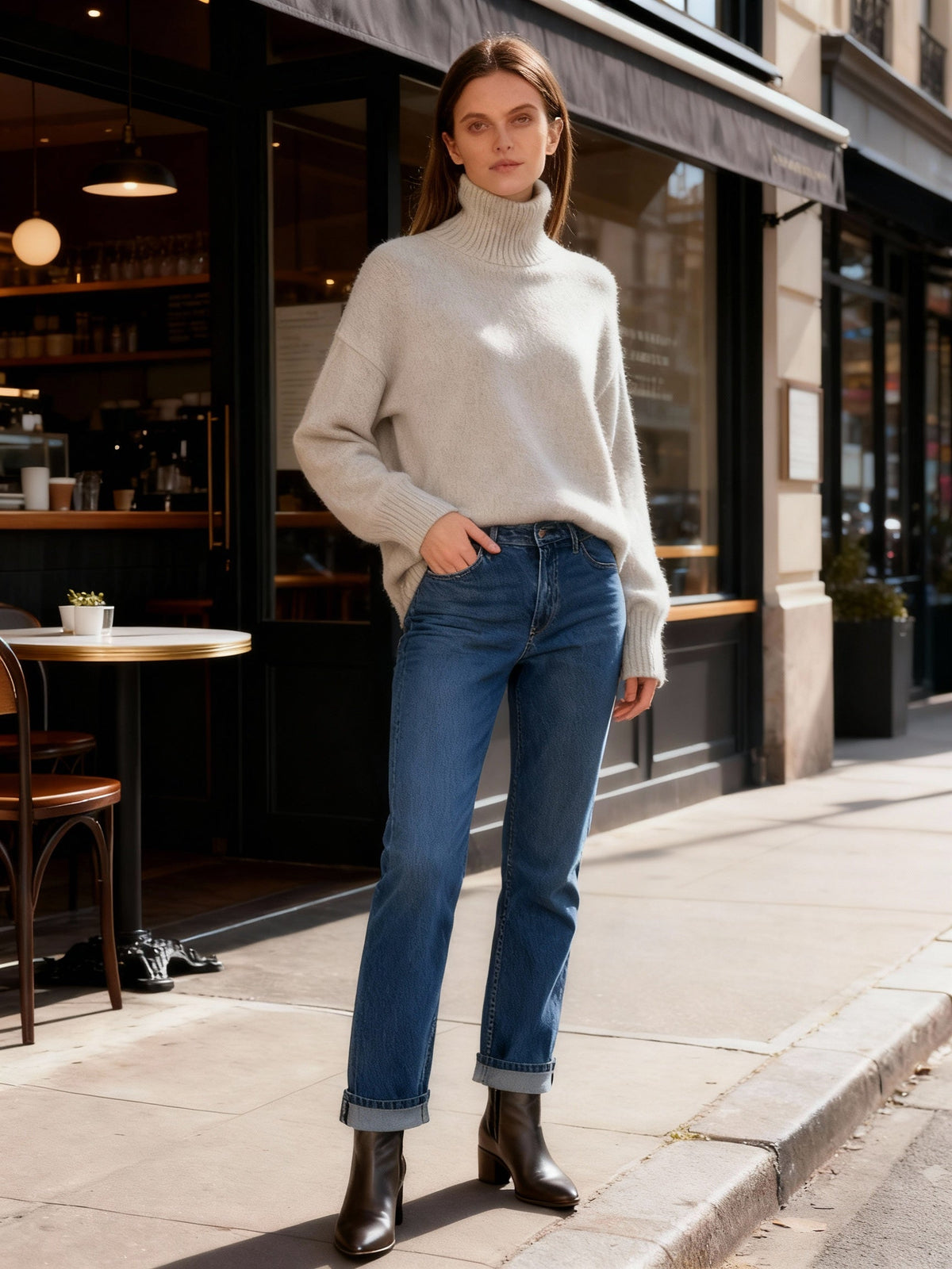Women's Turtleneck Sweater Linea