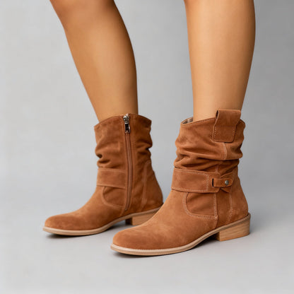 Women's Orthopedic Ankle Boots with Comfort & Easy Entry