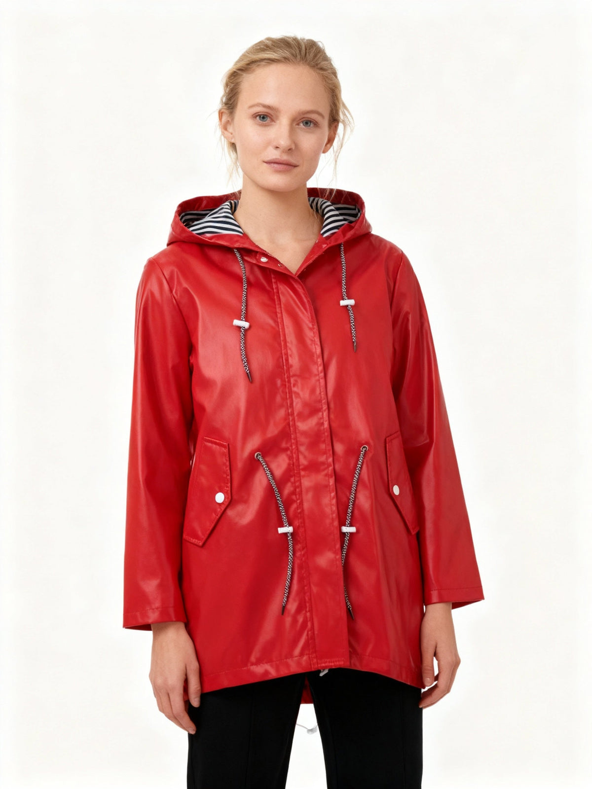 Weatherproof Coat with Hood