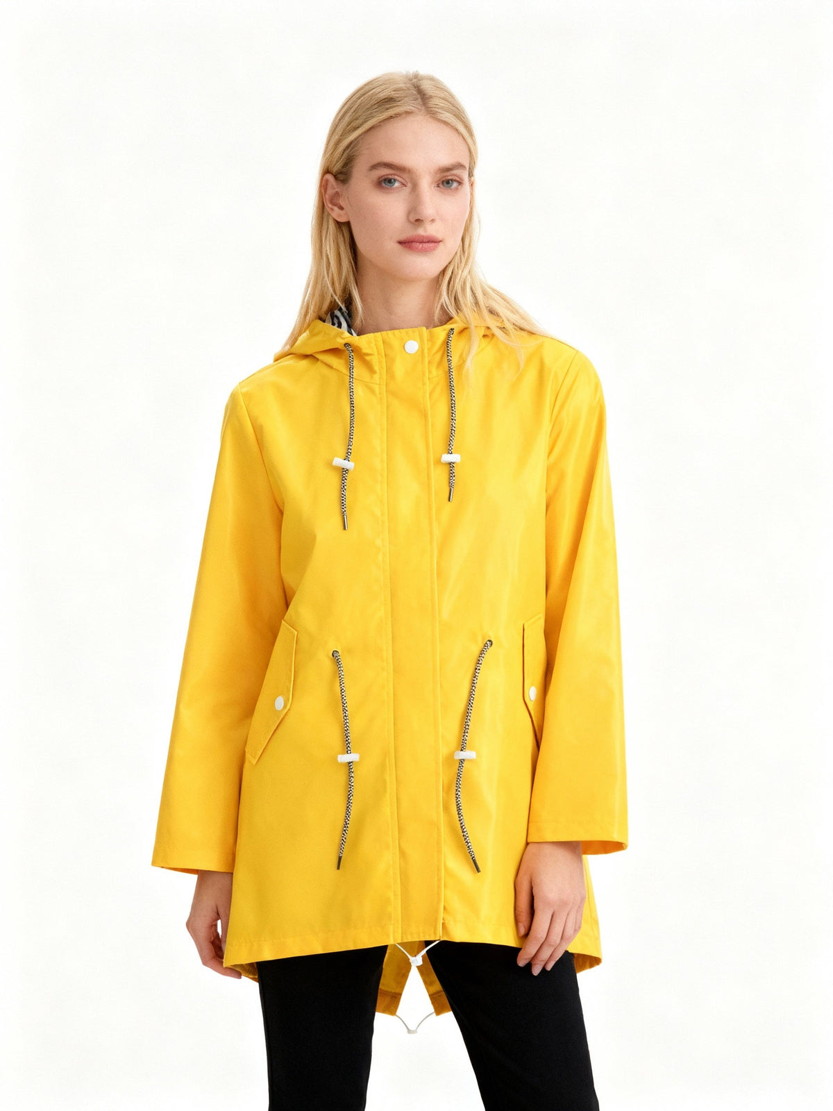 Weatherproof Coat with Hood