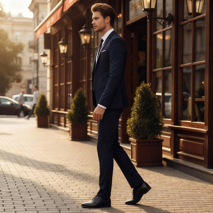 Men's Business Suit 2-Piece - Jacket & Pants
