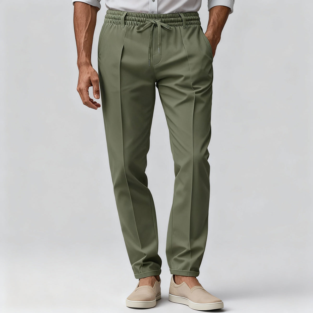 Men's Elegant Casual Pants with High Wearing Comfort
