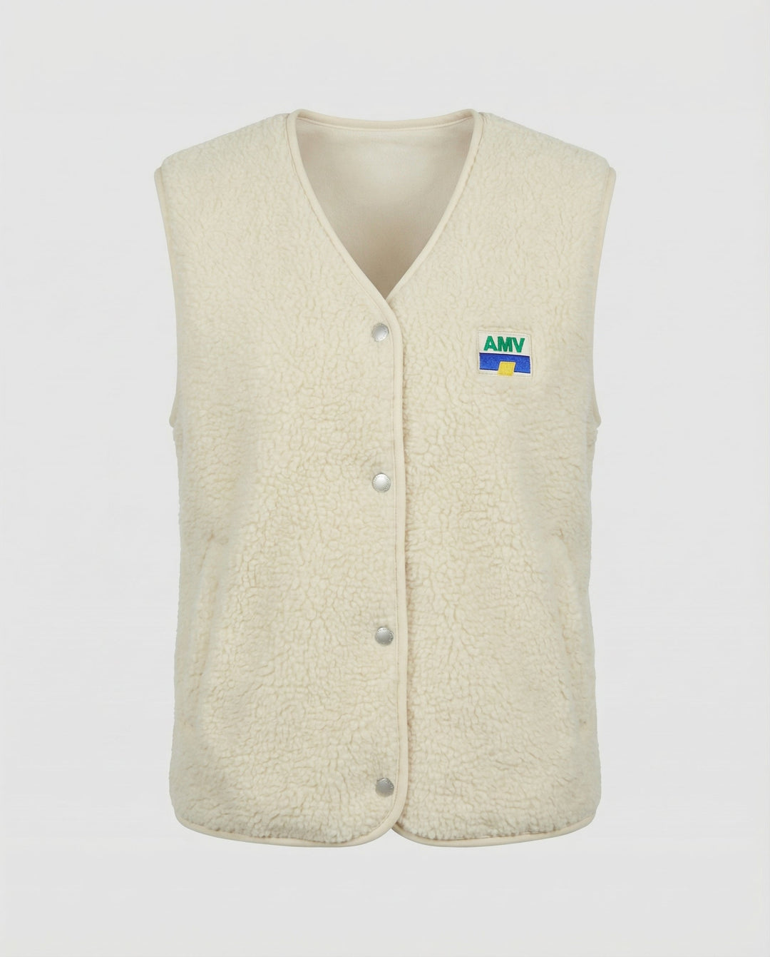 Women's Vest with Simple Button Closure