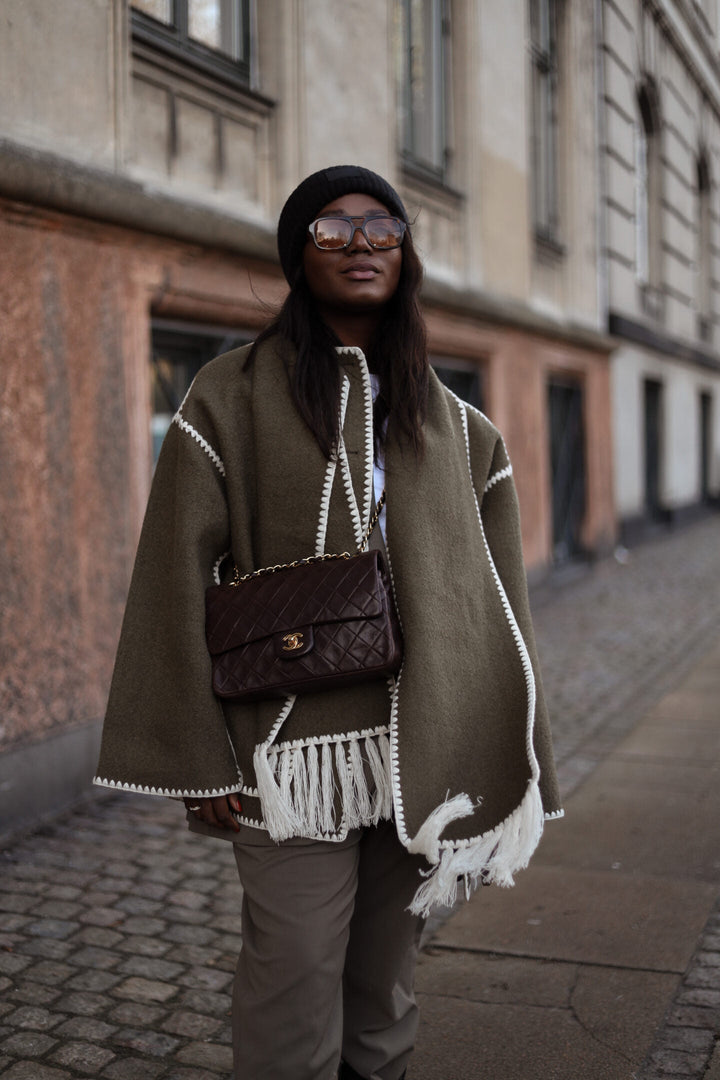 Luxe Jacket with Scarf