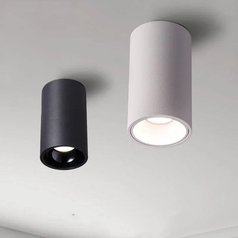 Kiki's Way | Denver Surface Downlight – Black or White, 7–18 W