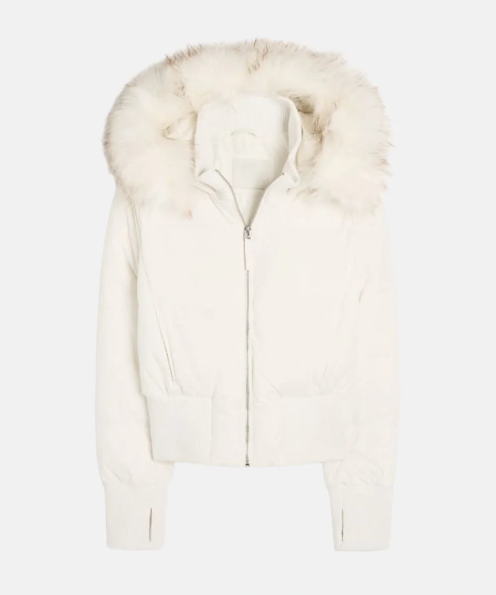 Women's Quilted Winter Jacket with Warm & Detachable Hood