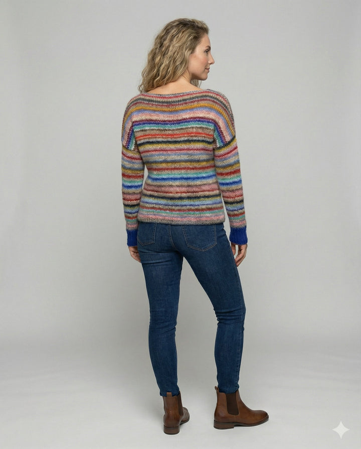 Women's Nordic Sweater with Stylish Design & Cozy Fit