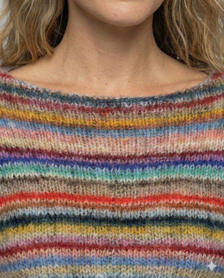 Women's Nordic Sweater with Stylish Design & Cozy Fit