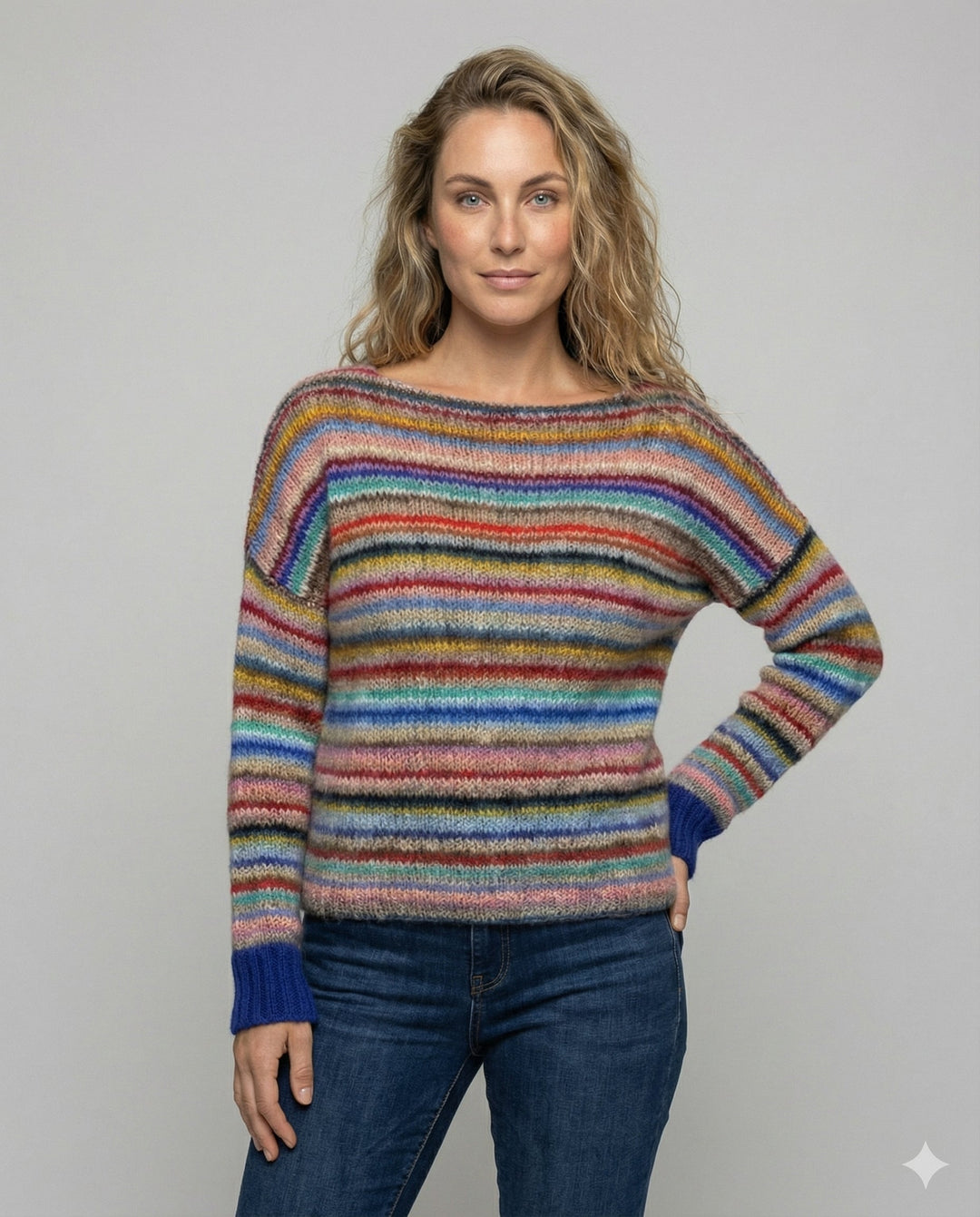 Women's Nordic Sweater with Stylish Design & Cozy Fit