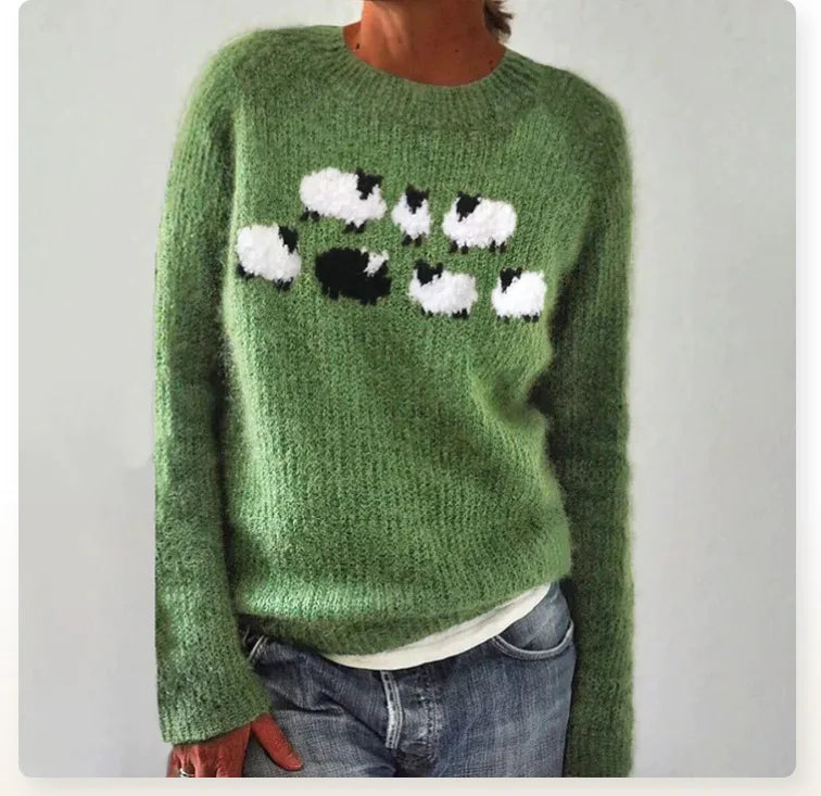 Women's Nordic Sweater with Stylish Design & Cozy Fit