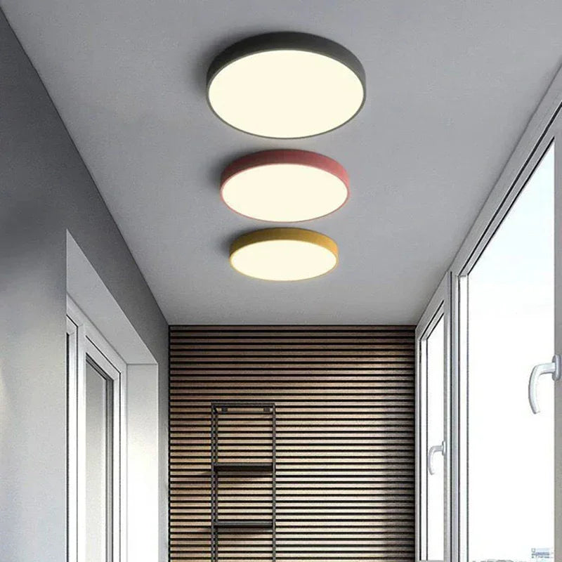Kiki's Way | Adelaide Disc Ceiling Light – Macaron Colours