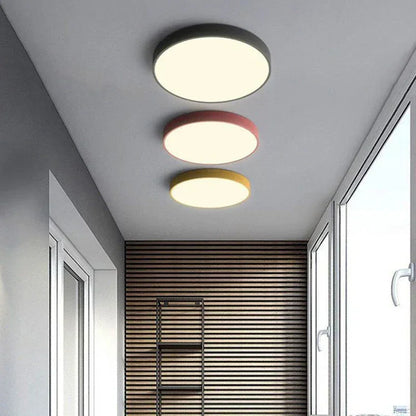 Kiki's Way | Adelaide Disc Ceiling Light – Macaron Colours