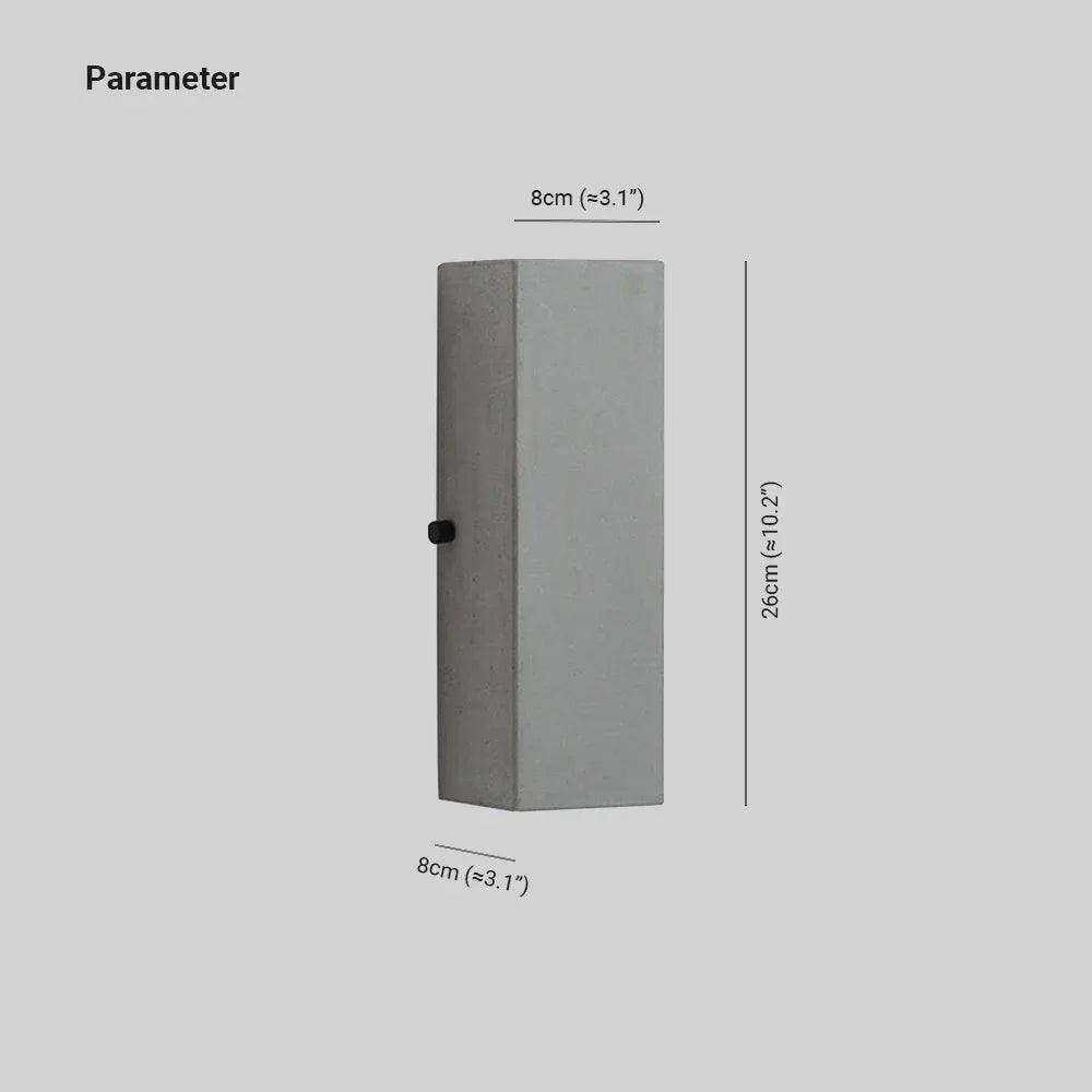 Kiki's Way | Alessia Cement Wall Light – Single or Dual Head, IP65