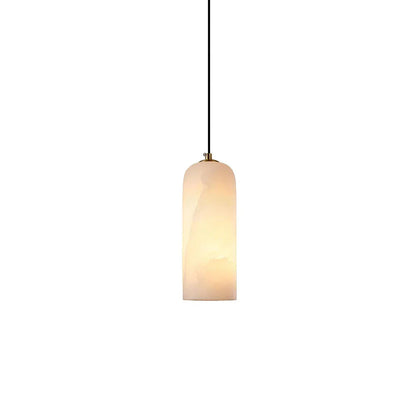 Kiki's Way | Drophe Alabaster Pendant Light – Brushed Copper, E14