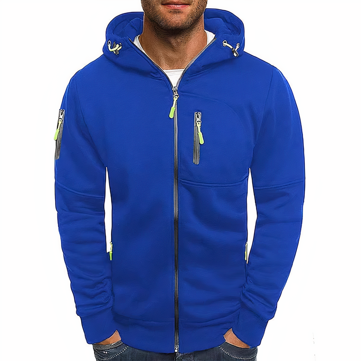 Nathan Men's Hooded Jacket with Zip
