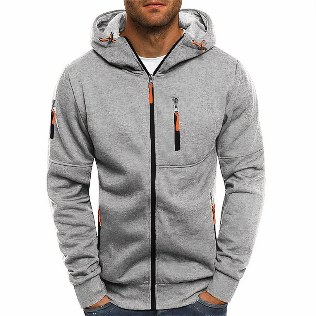 Nathan Men's Hooded Jacket with Zip