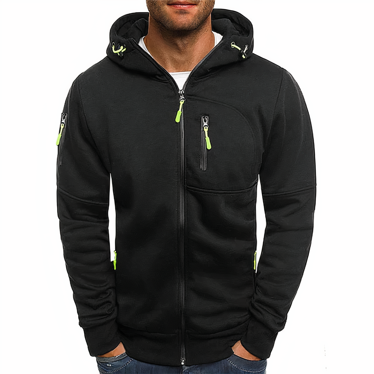 Nathan Men's Hooded Jacket with Zip