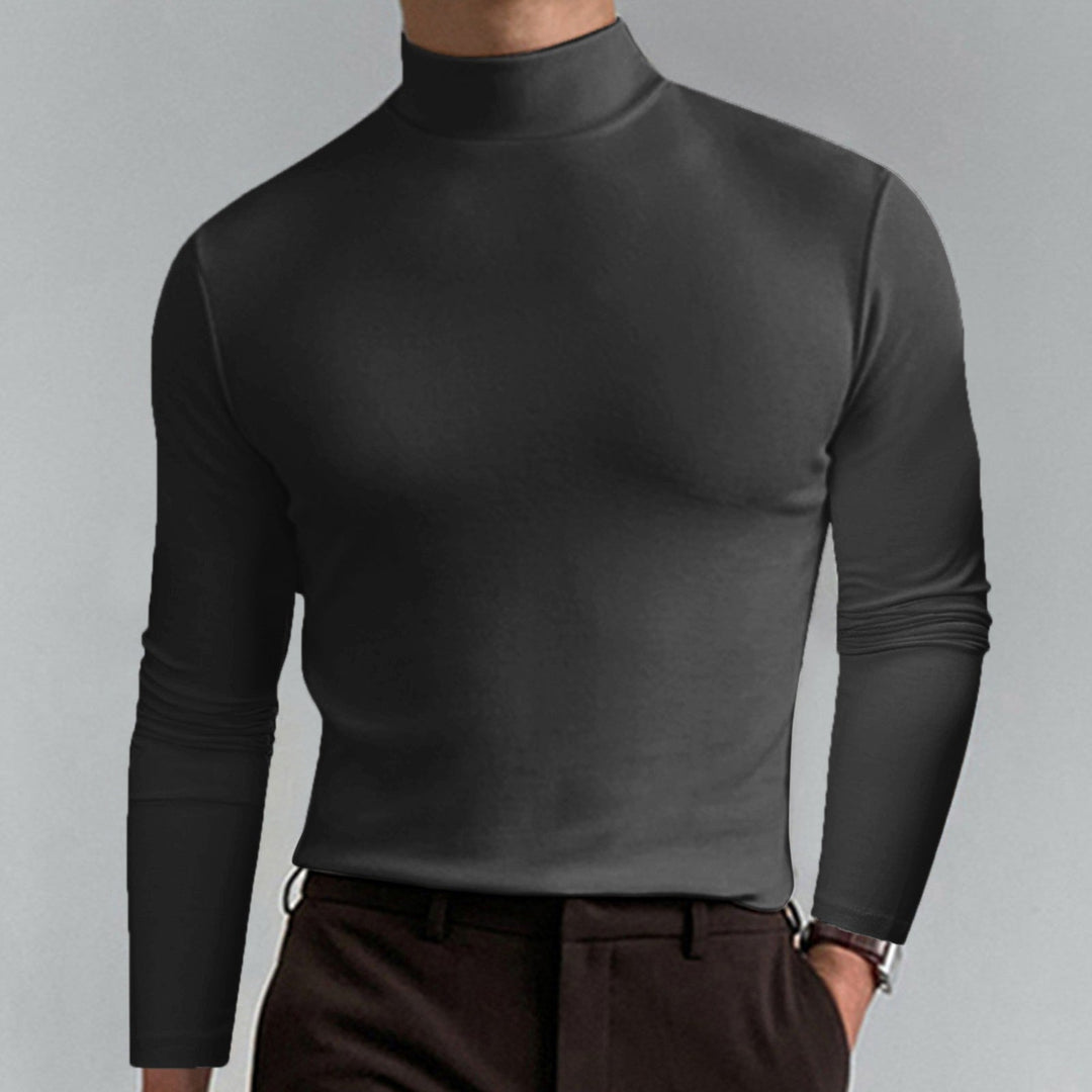 Men's High-Quality Turtleneck Sweater
