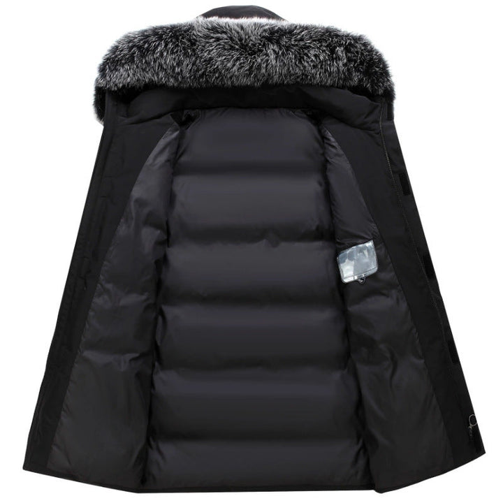 Women's Winter Parka with Detachable Hood and Cozy Faux Fur