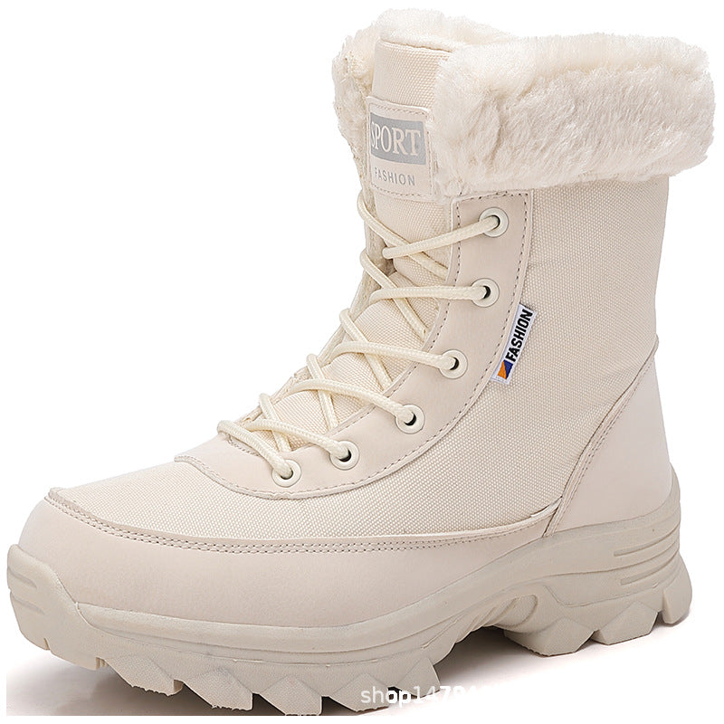 Women's Thermal Winter Boots with Insulating Lining and Non-Slip Sole