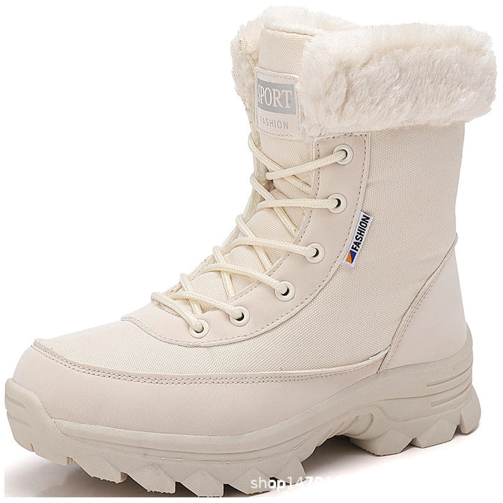 Women's Thermal Winter Boots with Insulating Lining and Non-Slip Sole