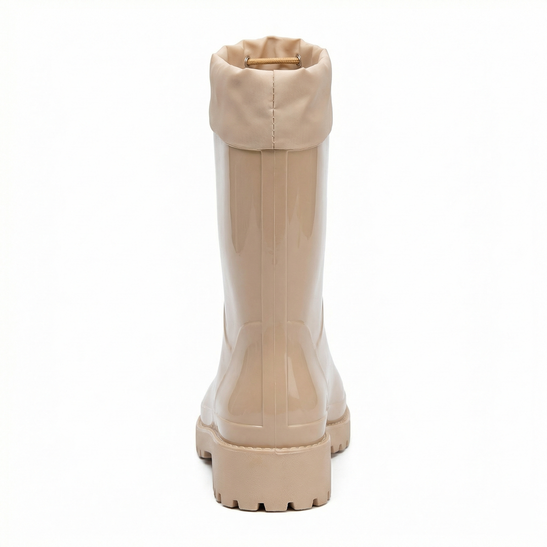 Women's Premium and Stylish Rubber Boots with Adjustable Lacing System