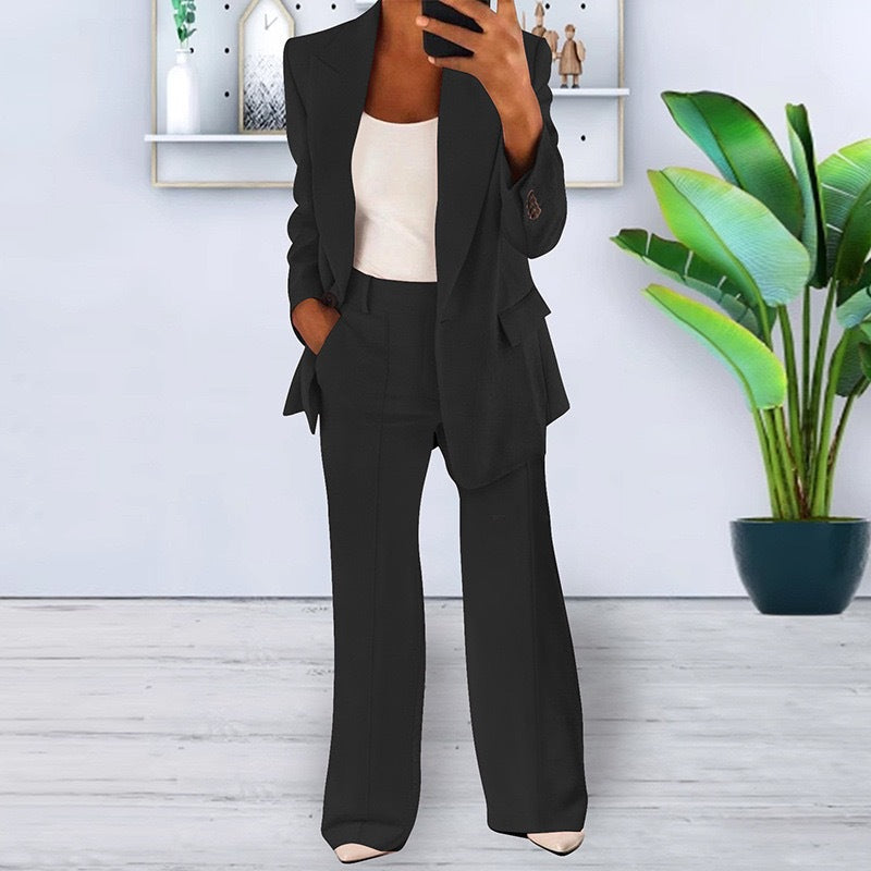 Elegant Wild Set, Blazer and Skirt