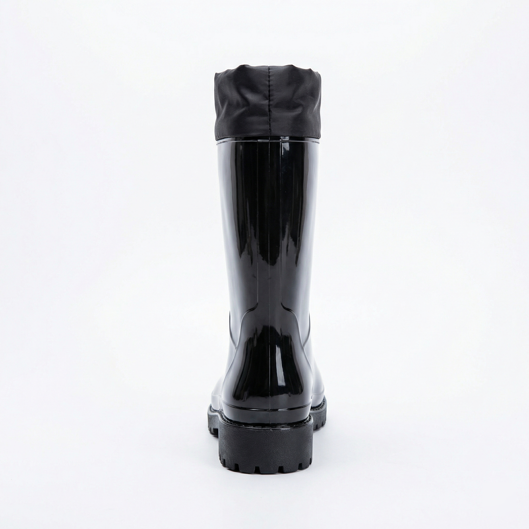 Women's Premium and Stylish Rubber Boots with Adjustable Lacing System