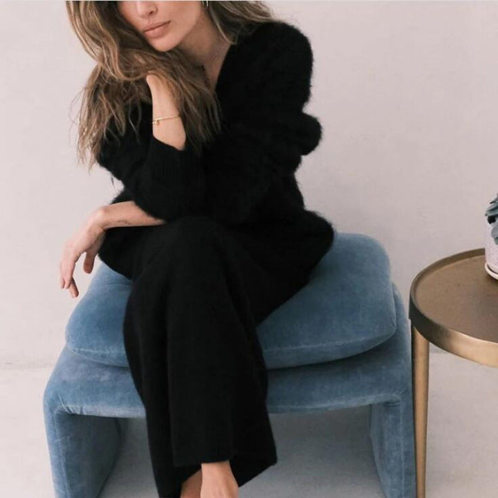 Women's Cozy Cardigan in Mohair